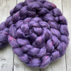 Colored Top - Merino Tweed Bamboo - "Purple Pop" 4 oz