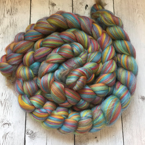 Multi Colored Merino / Sparkle  - WHERE DREAMS DO COME TRUE -  4 oz