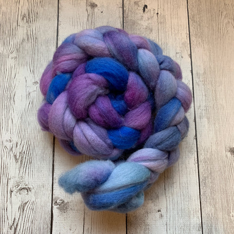 BERRY WINE™ - Polwarth Wool Top -  4.3 oz (319)