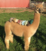 FARM ROVING - Alpaca / Merino / Silk - Roving from Champion SEBASTIAN - FAWN