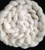 Falkland (56s) Wool Top - undyed ecru - 2, 4, or 8 oz - 26 microns