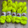 LEMON -  Semi-Solid Kettle Dyed Fing/ Sock weight - 463 yds 3.5 oz or 20 gr minis RTS (717)