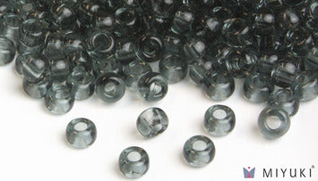 Miyuki 8/0 Beads Transparent Pewter