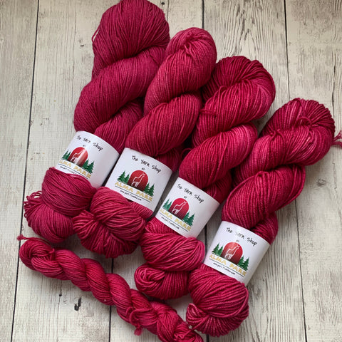 RASPBERRY™ -  Semi-Solid - Multiple Yarn Weights  -  RTS