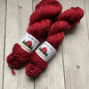 DK WEIGHT -  RED WEDDING  Semi-Solid Kettle Dyed - Donegal Tweed 231 yds 3.5 oz RTS (012420)