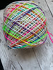 SOCK WEIGHT - "I CAN SEE CLEARLY NOW" -  HandPaint  - 463 yds 3.5 oz  RTS (012120)