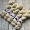 Worsted - Alma Park Exclusive Farm Yarn -  Alpaca/Merino  200 yds - white -"Ant'ny"