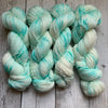 SOCK WEIGHT - AQUAMARINE Speckle -  Speckle Dyed - 463 yds 3.5 oz or 20 gr minis RTS (806)